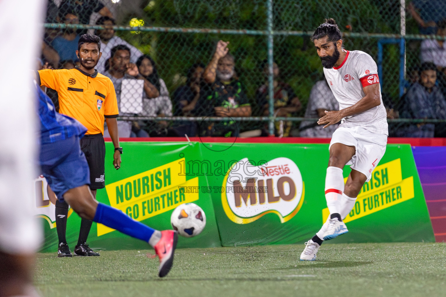 Team Allied vs Club Aasandha in Club Maldives Cup 2024 held in Rehendi Futsal Ground, Hulhumale', Maldives on Monday, 23rd September 2024. 
Photos: Mohamed Mahfooz Moosa / images.mv