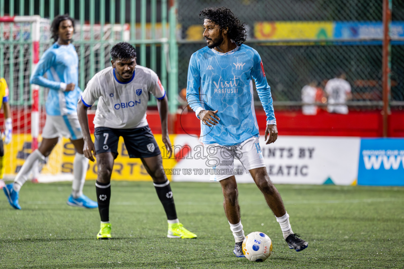 K Gaafaru vs K Maafushi in Day 10 of Golden Futsal Challenge 2025 was held on Tuesday, 14th January 2025, in Hulhumale', Maldives Photos: Ismail Thoriq / images.mv