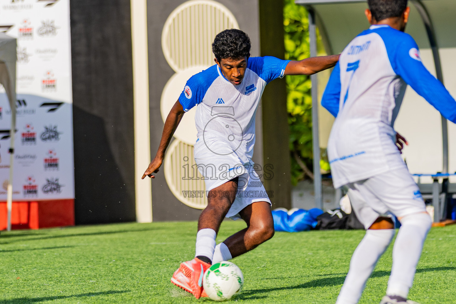 VARU vs SUMMER Island in Resort League 2025 (North Male Zone) day 7 was held on Tuesday, 9th September 2025 in One And Only Reethi Rah Maldives Resort, Photos: Areef Adam / images.mv