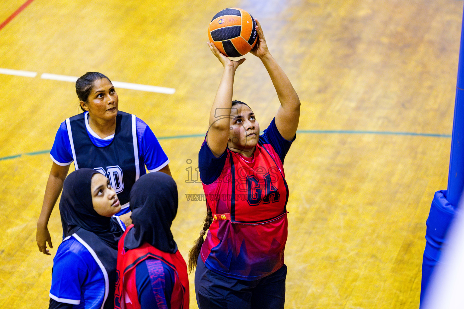Day 3 of 21st National Netball Tournament was held in Social Canter at Male', Maldives on Friday, 18th May 2024. Photos: Nausham Waheed / images.mv