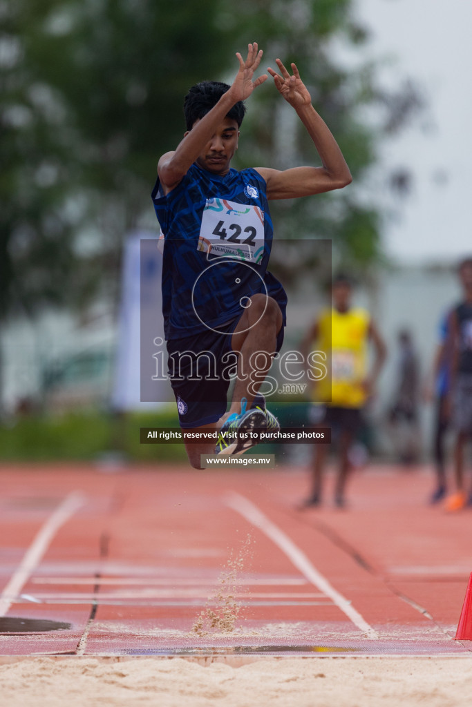 Day two of Inter School Athletics Championship 2023 was held at Hulhumale' Running Track at Hulhumale', Maldives on Sunday, 15th May 2023. Photos: Shuu/ Images.mv