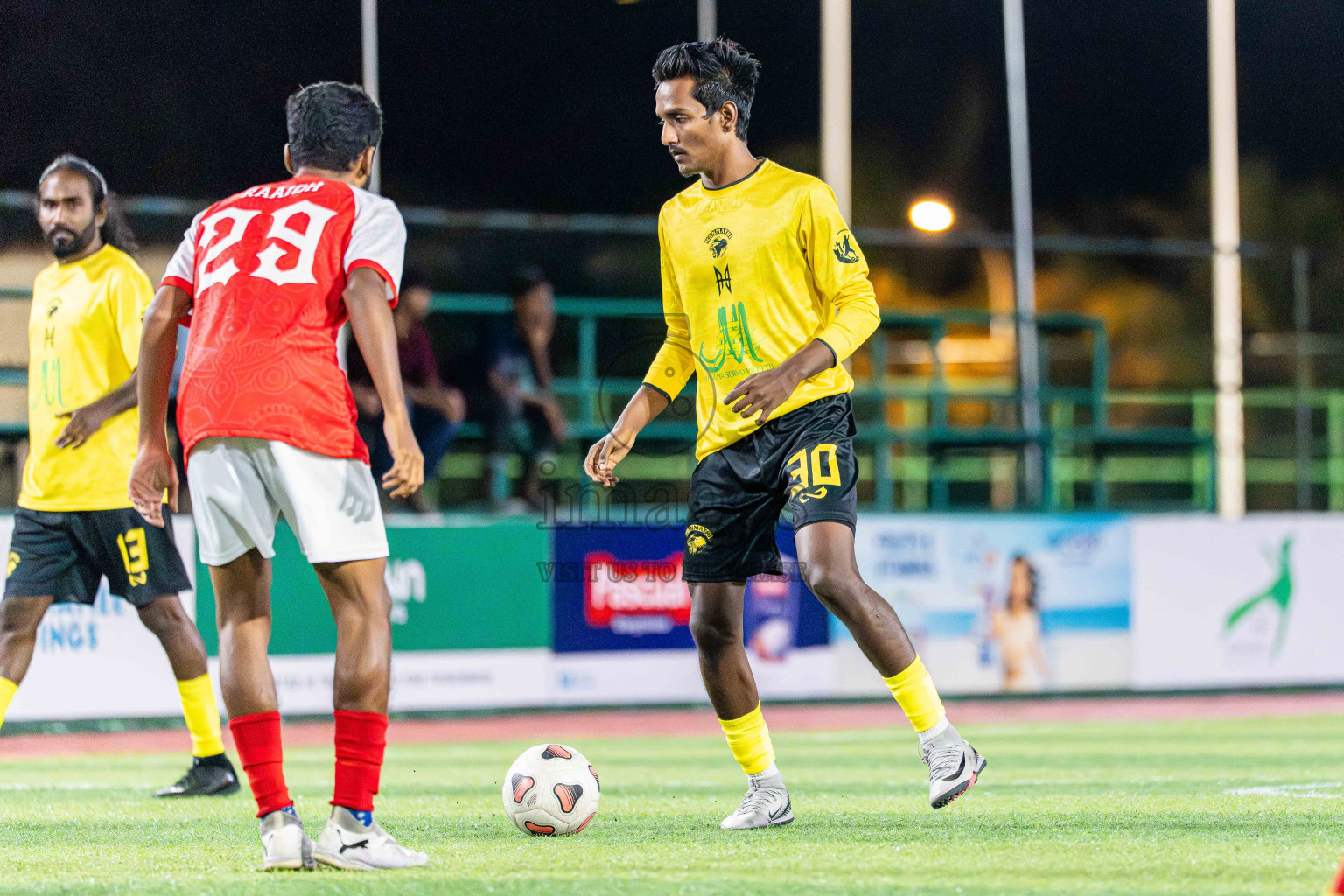 Kanmathi SC VS BEST in Day 4 - Fonadhoo Youth Futsal Challenge 2025 held in Fonadhoo Futsal Stadium, L. Fonadhoo, Maldives on Wednesday, 29th October 2025 Photos: Arif Rasheed / images.mv