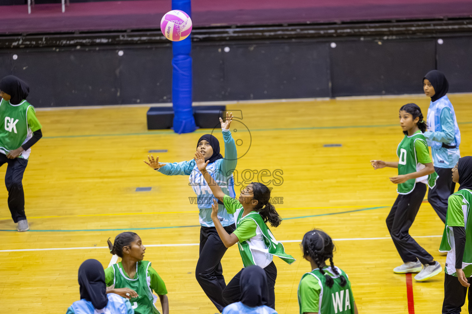 Day 13 of 26th Inter-School Netball Tournament 2025 was held in Social Center Indoor Hall on Saturday, 1st November 2025. Photos: Ismail Thoriq / images.mv