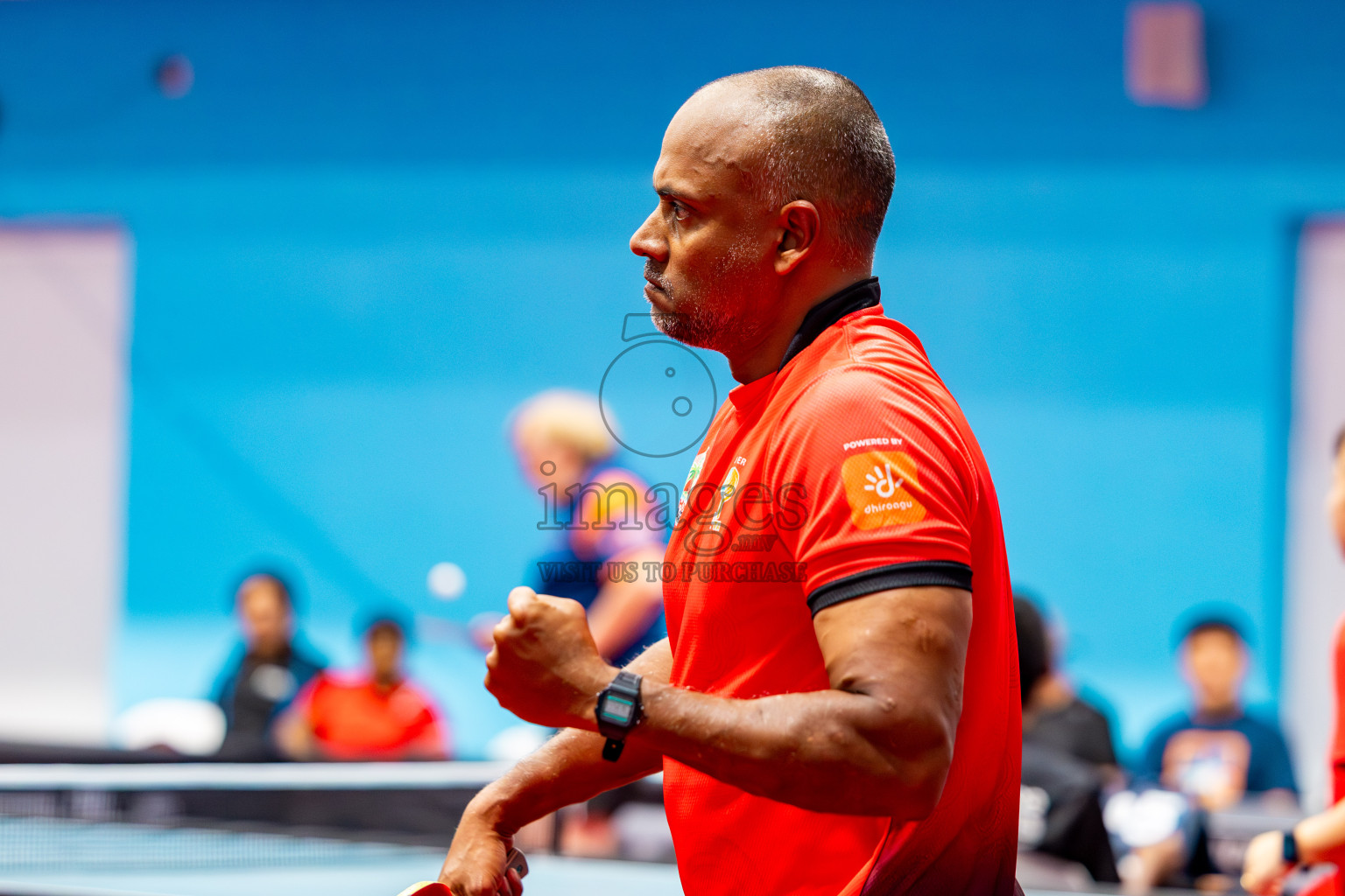 Day 2 of 1st Thoddoo Masters Table Tennis Tournament was held on Friday, 22nd August 2025 in AA Thoddoo, Maldives. Photos: Nausham Waheed / images.mv