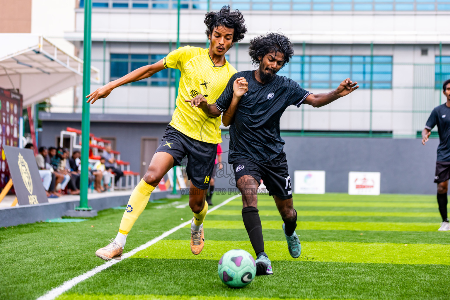 Xephyrs vs Fasgandu SC in Day 14 of BG Futsal Challenge 2024 was held on Sunday, 25th March 2024, in Male', Maldives Photos: Nausham Waheed / images.mv