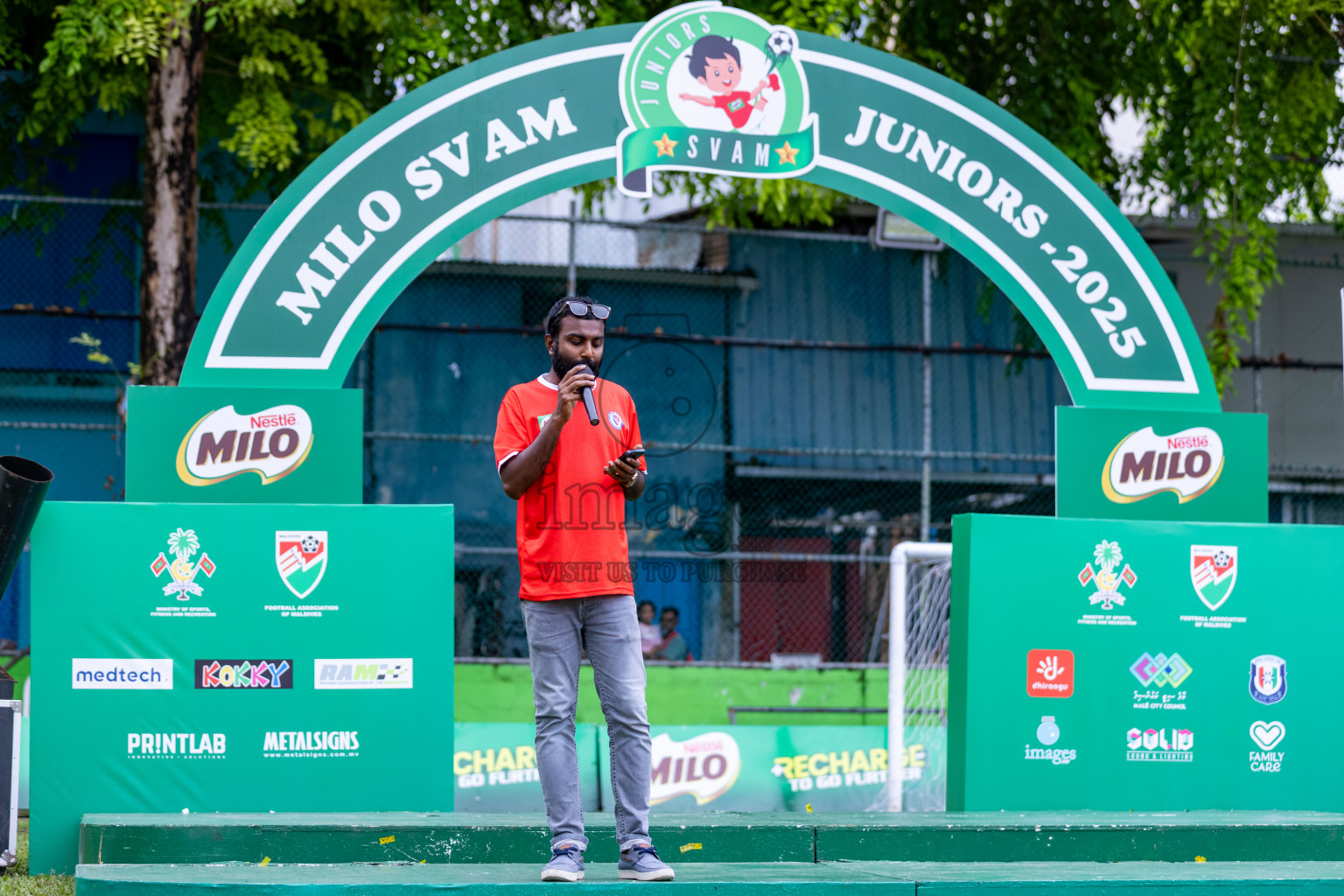 Day 3 of MILO SVAM Juniors 2025 (U-8) was held at Henveiru Stadium in Male', Maldives on Saturday, 28th June 2025. 
Photos: Hassan Simah / images.mv