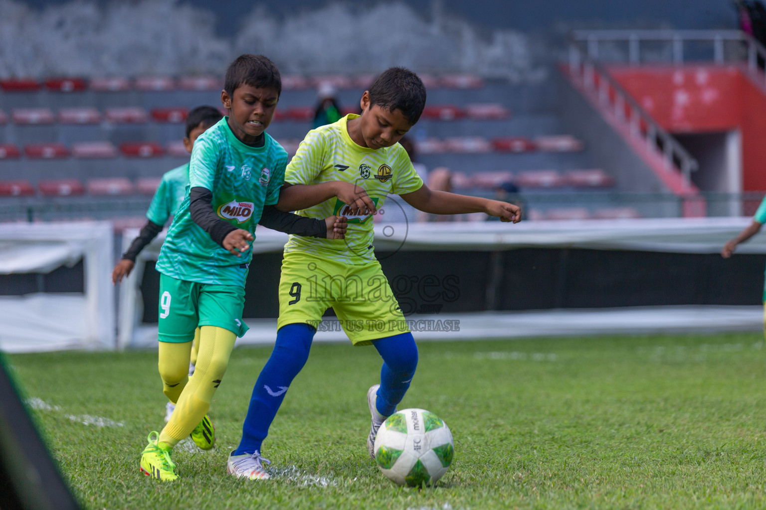 Day 2 of MILO Kids Football Fiesta was held at National Stadium in Male', Maldives on Saturday, 24th February 2024.