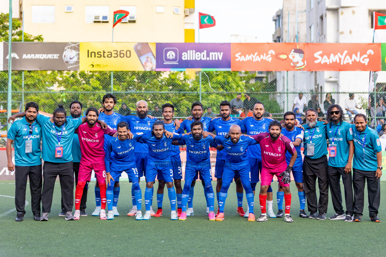 STO RC vs AVSEC RC in Club Maldives Cup 2024 held in Rehendi Futsal Ground, Hulhumale', Maldives on Saturday, 28th September 2024. 
Photos: Hassan Simah / images.mv