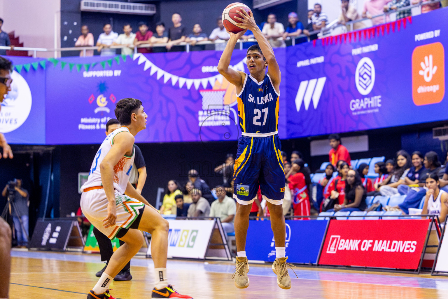 Sri Lanka vs India in the Final of Under 16 Asian Cup SABA Qualifiers 2025 was held in Social Center, Male', Maldives on Sunday, 15th June 2025. Photos: Nausham Waheed / images.mv