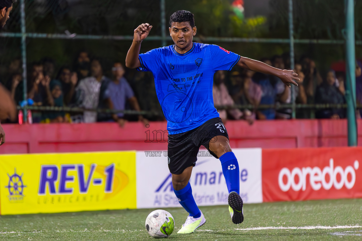 B Kendhoo vs B Thulhaadhoo in Day 21 of Golden Futsal Challenge 2024 was held on Sunday , 4th February 2024 in Hulhumale', Maldives
Photos: Ismail Thoriq / images.mv