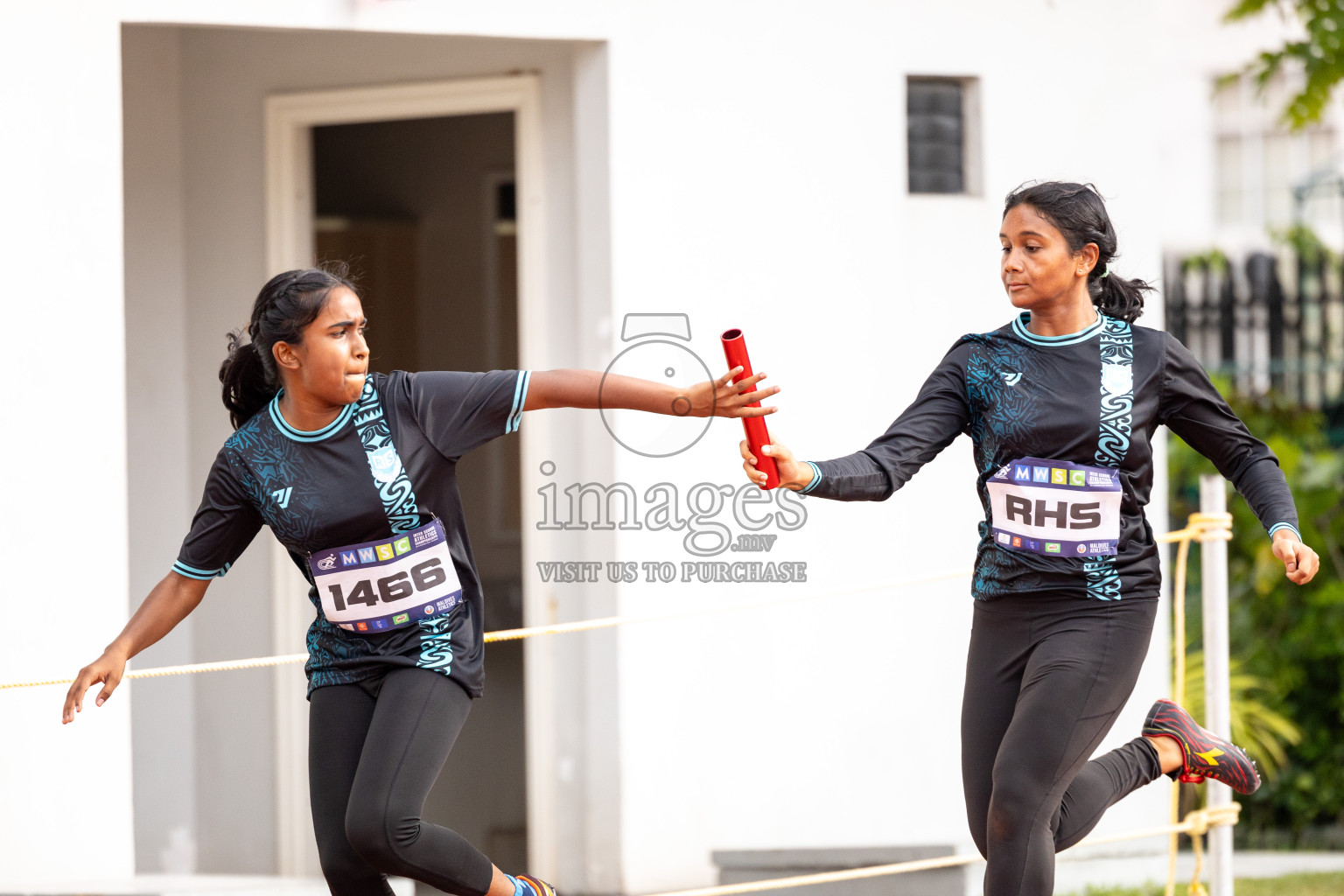 Day 6 of MWSC Interschool Athletics Championships 2024 held in Hulhumale Running Track, Hulhumale, Maldives on Thursday, 14th November 2024. Photos by: Ismail Thoriq / Images.mv