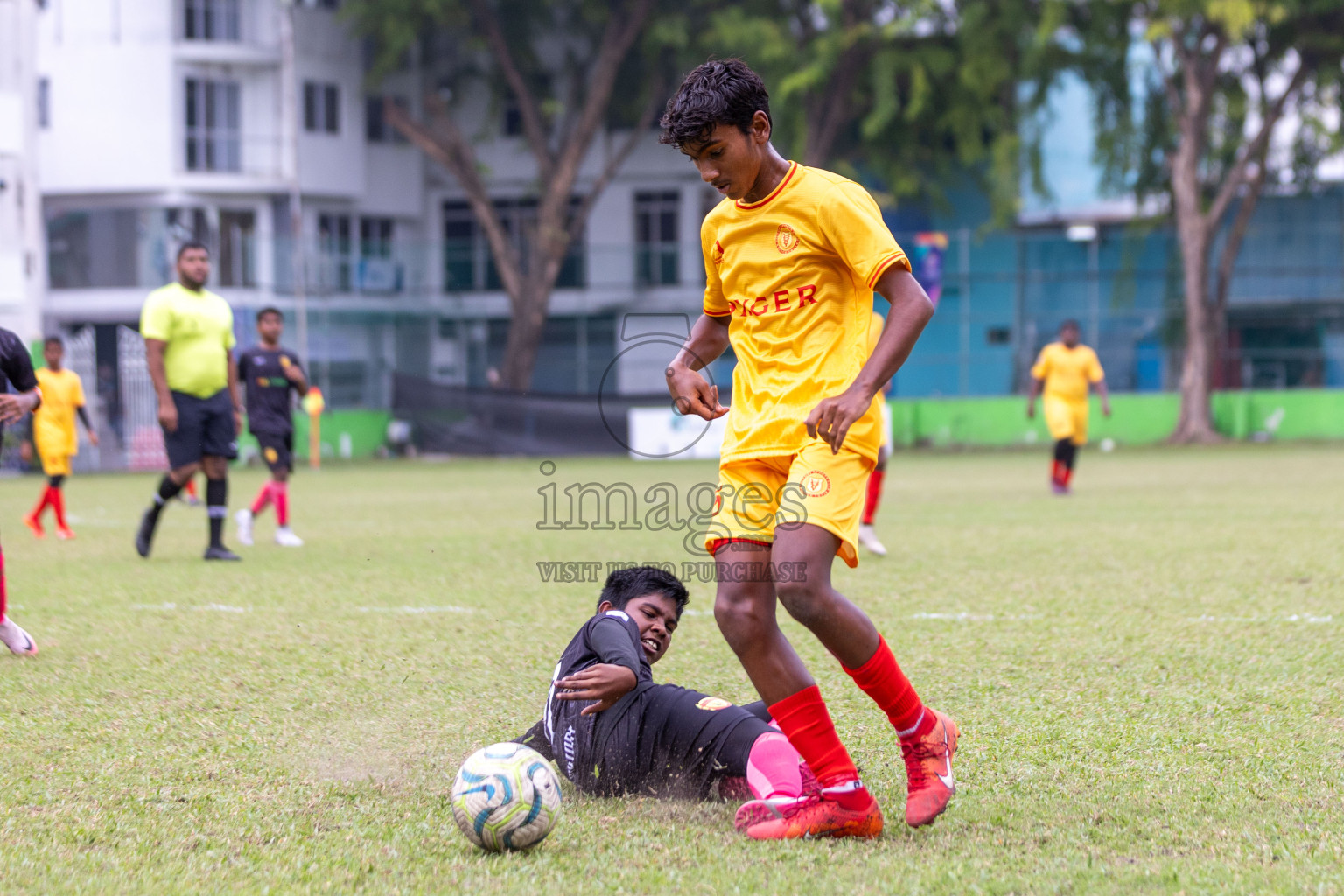 United Victory vs Victory Sports Club  (U12) in Day 5 of Dhivehi Youth League 2024 held at Henveiru Stadium on Friday 29th November 2024. Photos: Shuu Abdul Sattar/ Images.mv