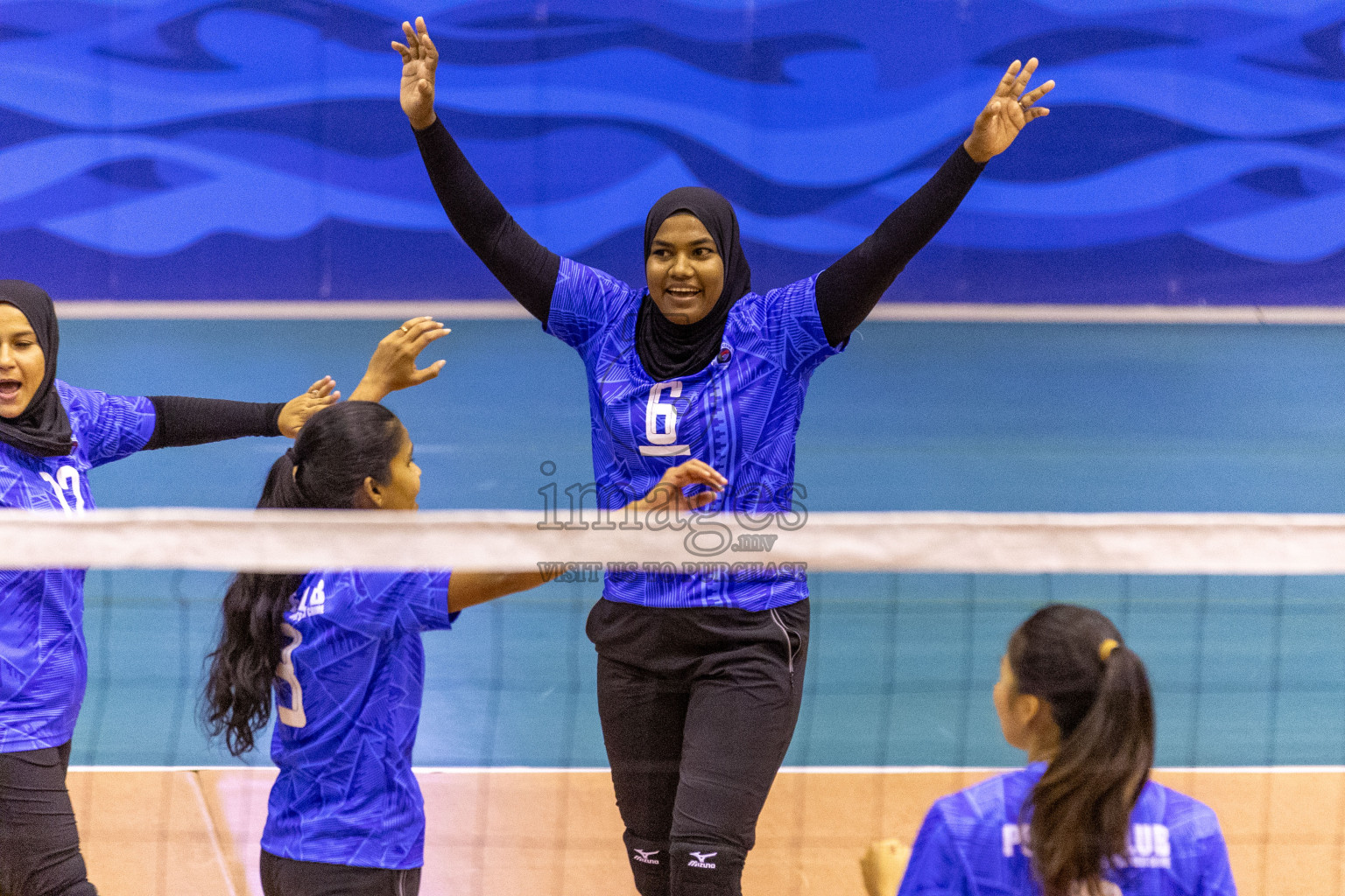 Final of Women's Division of Volleyball Association Cup 2023 held in Male', Maldives on Monday, 25th December 2023 at Social Center Indoor Hall Photos By: Nausham Waheed /images.mv