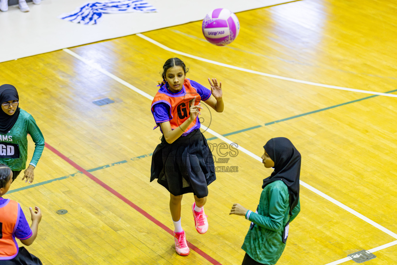 Day 4 of Inter-School Netball Tournament 2025 was held in Social Center Indoor Hall on Tuesday, 21th October 2025. Photos: Areef Adam / images.mv