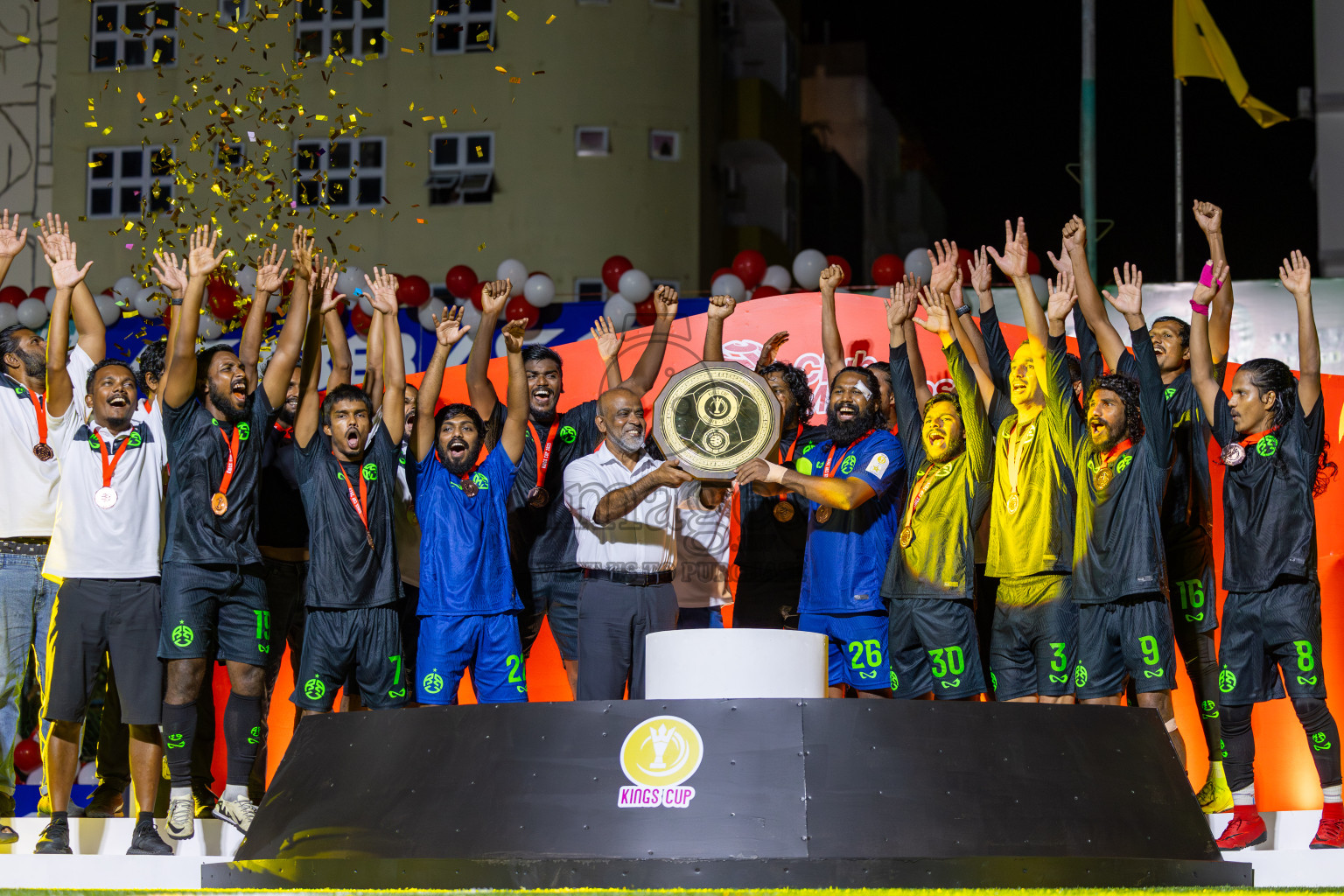 Road Recreation Club vs Club Combination SC Eydhafushi in Kings Cup Final of Club Maldives 2025 was held in Rehendhi Futsal Ground, Hulhumale', Maldives on Tuesday, 9th September 2025. Photos: Ismail Thoriq / images.mv