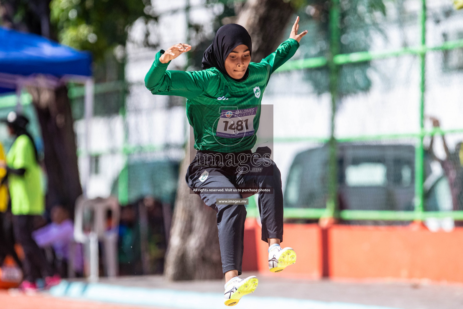 Day 5 of Inter-School Athletics Championship held in Male', Maldives on 27th May 2022. Photos by: Nausham Waheed / images.mv