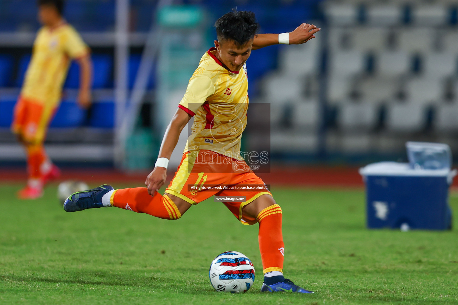 Bhutan vs Lebanon in SAFF Championship 2023 held in Sree Kanteerava Stadium, Bengaluru, India, on Sunday, 25th June 2023. Photos: Nausham Waheed / images.mv