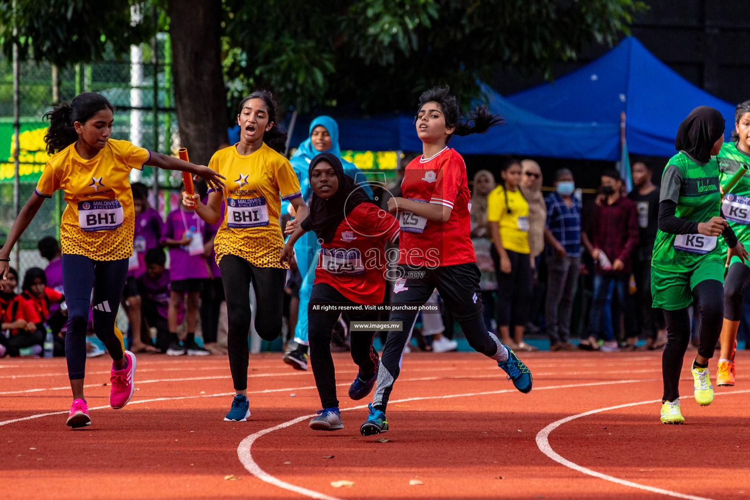 Day 3 of Inter-School Athletics Championship held in Male', Maldives on 25th May 2022. Photos by: Maanish / images.mv