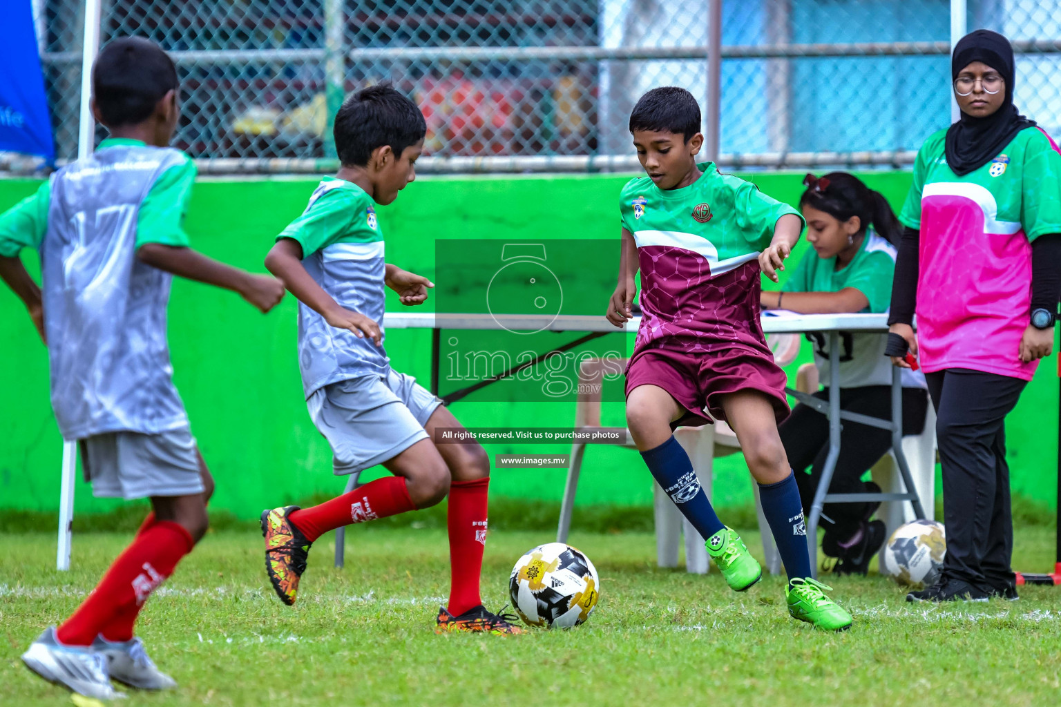 Day 1 of Milo Kids Football Fiesta 2022 was held in Male', Maldives on 19th October 2022. Photos: Nausham Waheed/ images.mv