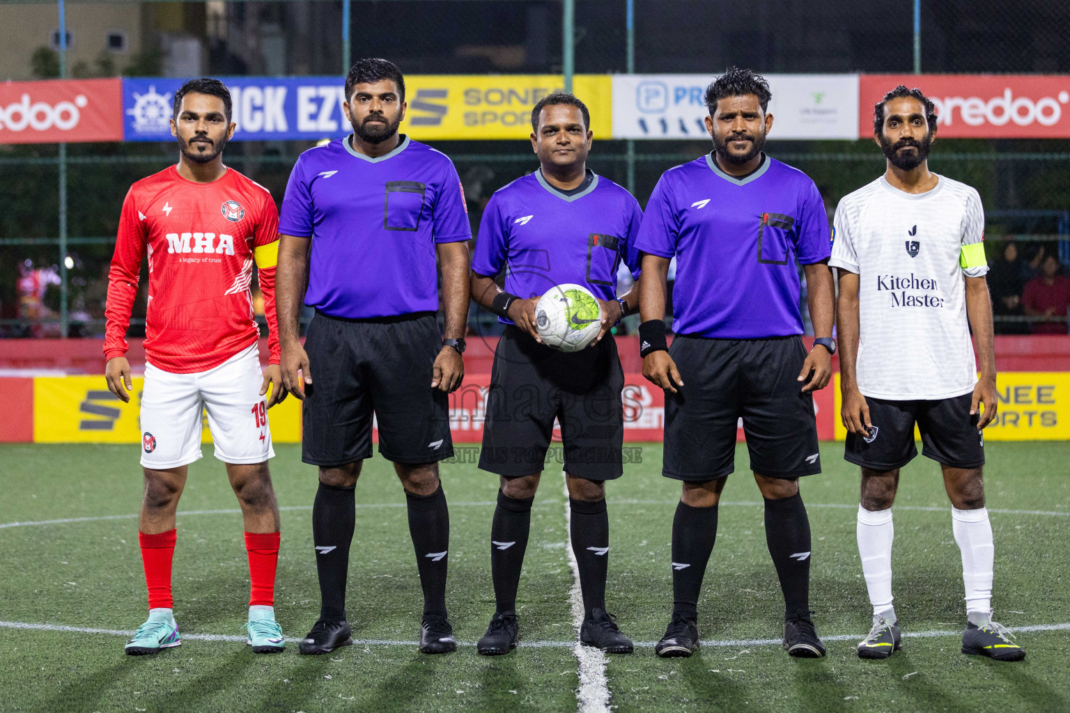 Sh Maroshi vs Sh Kanditheemu in Day 8 of Golden Futsal Challenge 2024 was held on Monday, 22nd January 2024, in Hulhumale', Maldives Photos: Nausham Waheed / images.mv