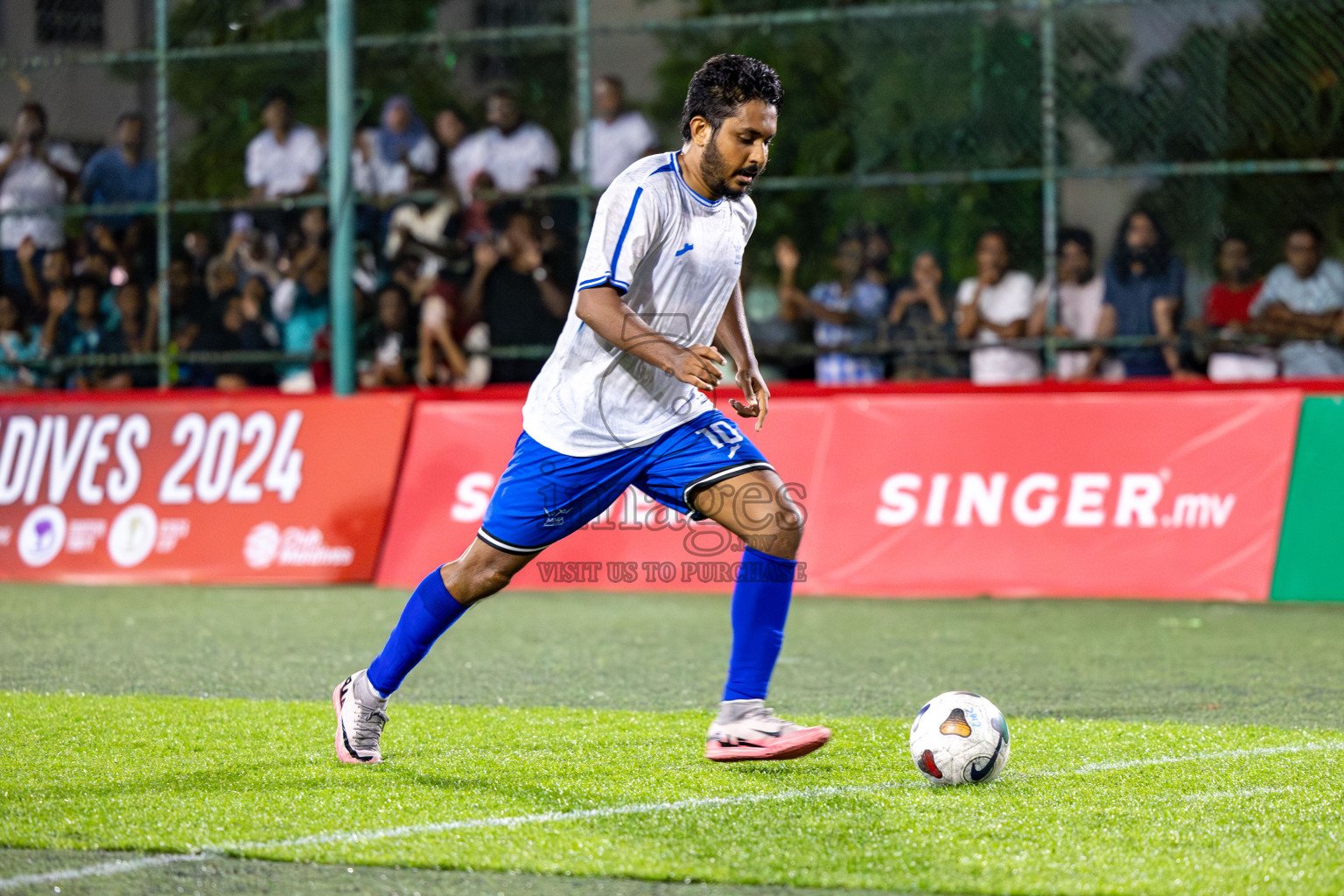 MMA SC vs CLUB SDFC in Club Maldives Classic 2024 held in Rehendi Futsal Ground, Hulhumale', Maldives on Sunday, 15th September 2024. Photos: Mohamed Mahfooz Moosa / images.mv