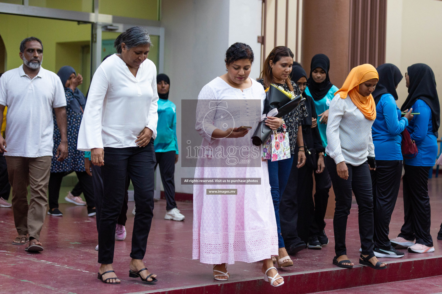 24th Interschool Netball Tournament 2023 was held in Social Center, Male', Maldives on 27th October 2023. Photos: Nausham Waheed / images.mv