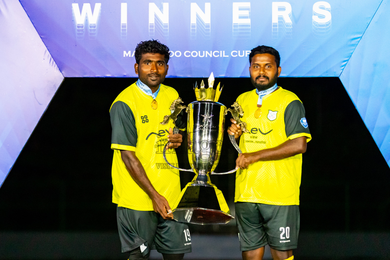 JT Sports vs Kanmathi Juniors from Final of Manadhoo Council Cup 2024 in N Manadhoo Maldives on Tuesday, 27th February 2023. Photos: Nausham Waheed / images.mv