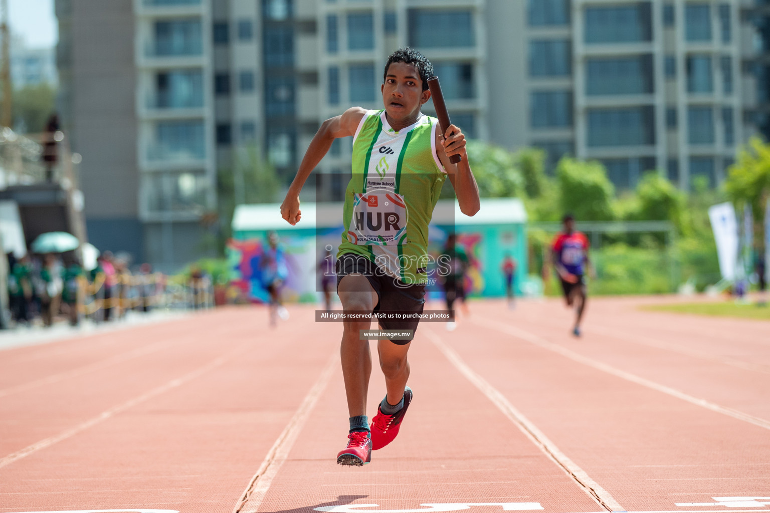 Day four of Inter School Athletics Championship 2023 was held at Hulhumale' Running Track at Hulhumale', Maldives on Wednesday, 18th May 2023. Photos:  Nausham Waheed / images.mv