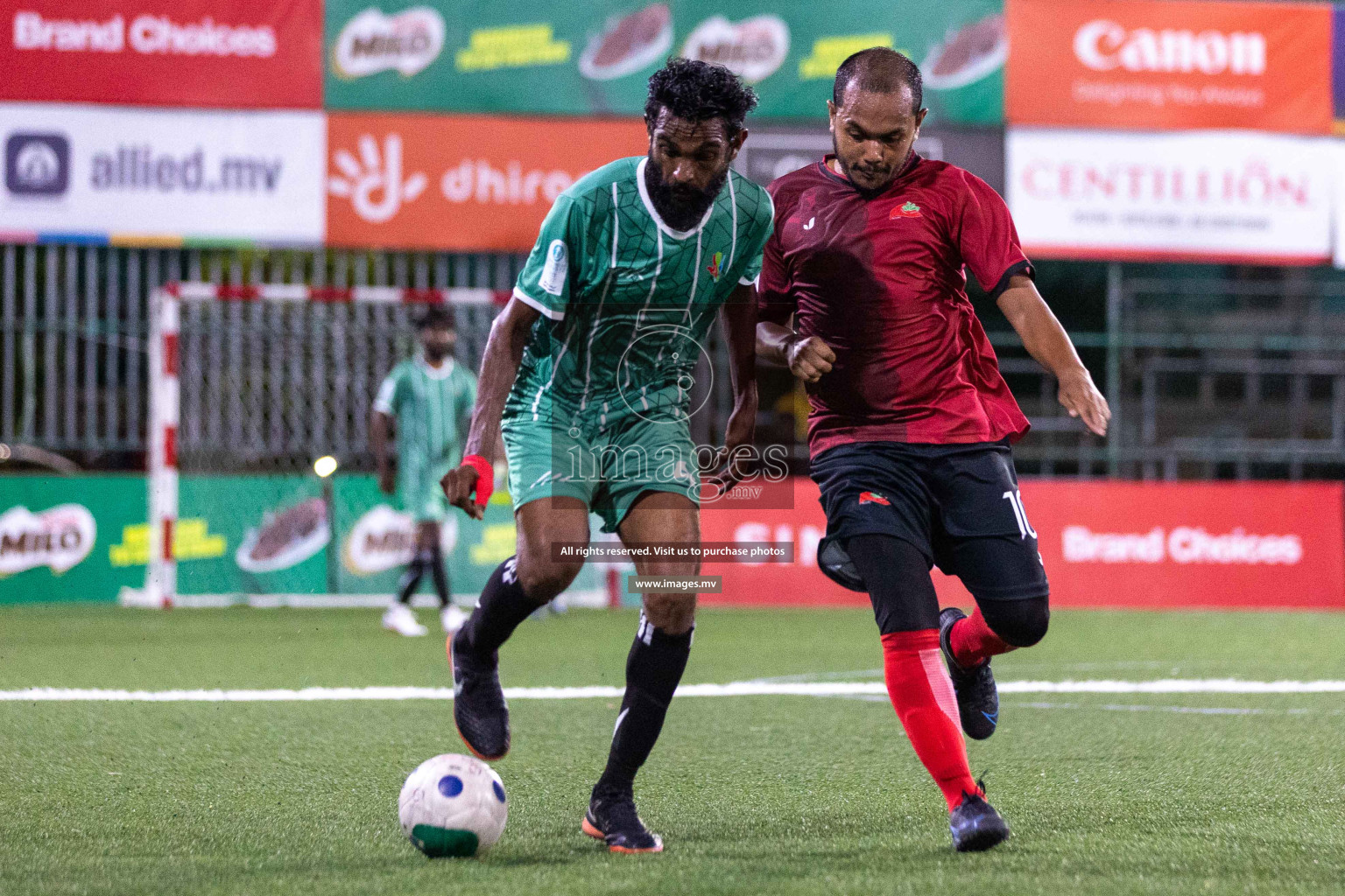 ACC RC vs CLUB MYS in Club Maldives Cup Classic 2023 held in Hulhumale, Maldives, on Tuesday, 01st August 2023 Photos: Ismail Thoriq / images.mv