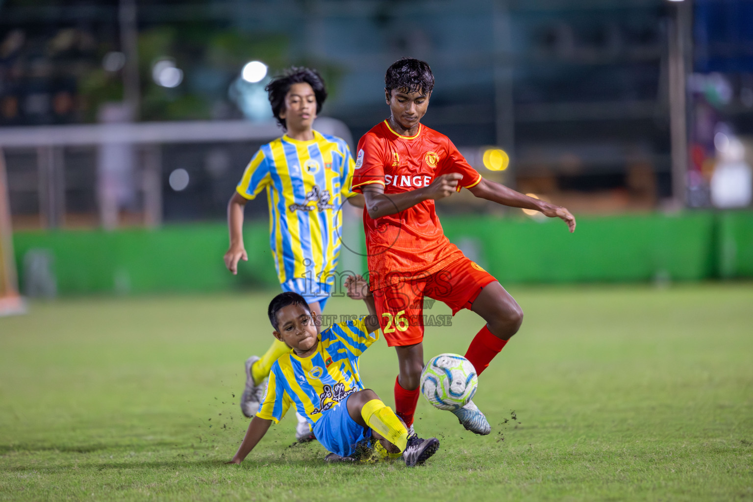 Dhivehi Youth League 2024 - Day 1. Matches held at Henveiru Stadium on 21st November 2024 , Thursday. Photos: Shuu Abdul Sattar/ Images.mv