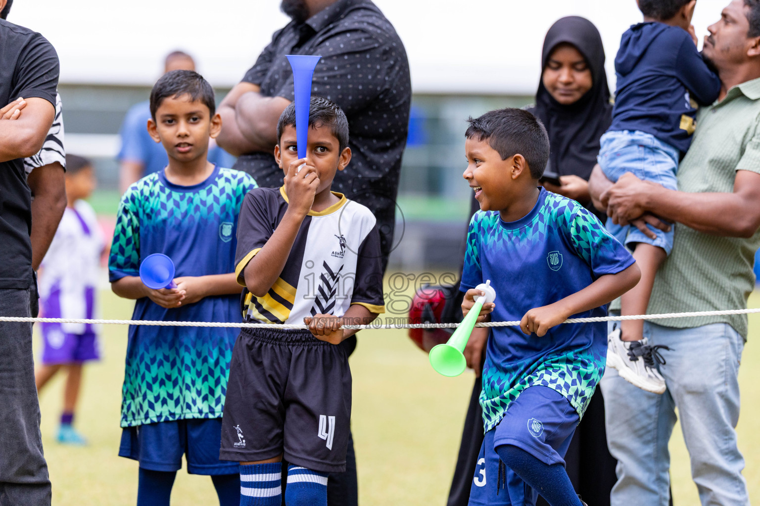Day 3 of MILO SVAM Juniors 2025 (U-8) was held at Henveiru Stadium in Male', Maldives on Saturday, 28th June 2025. 
Photos: Hassan Simah / images.mv