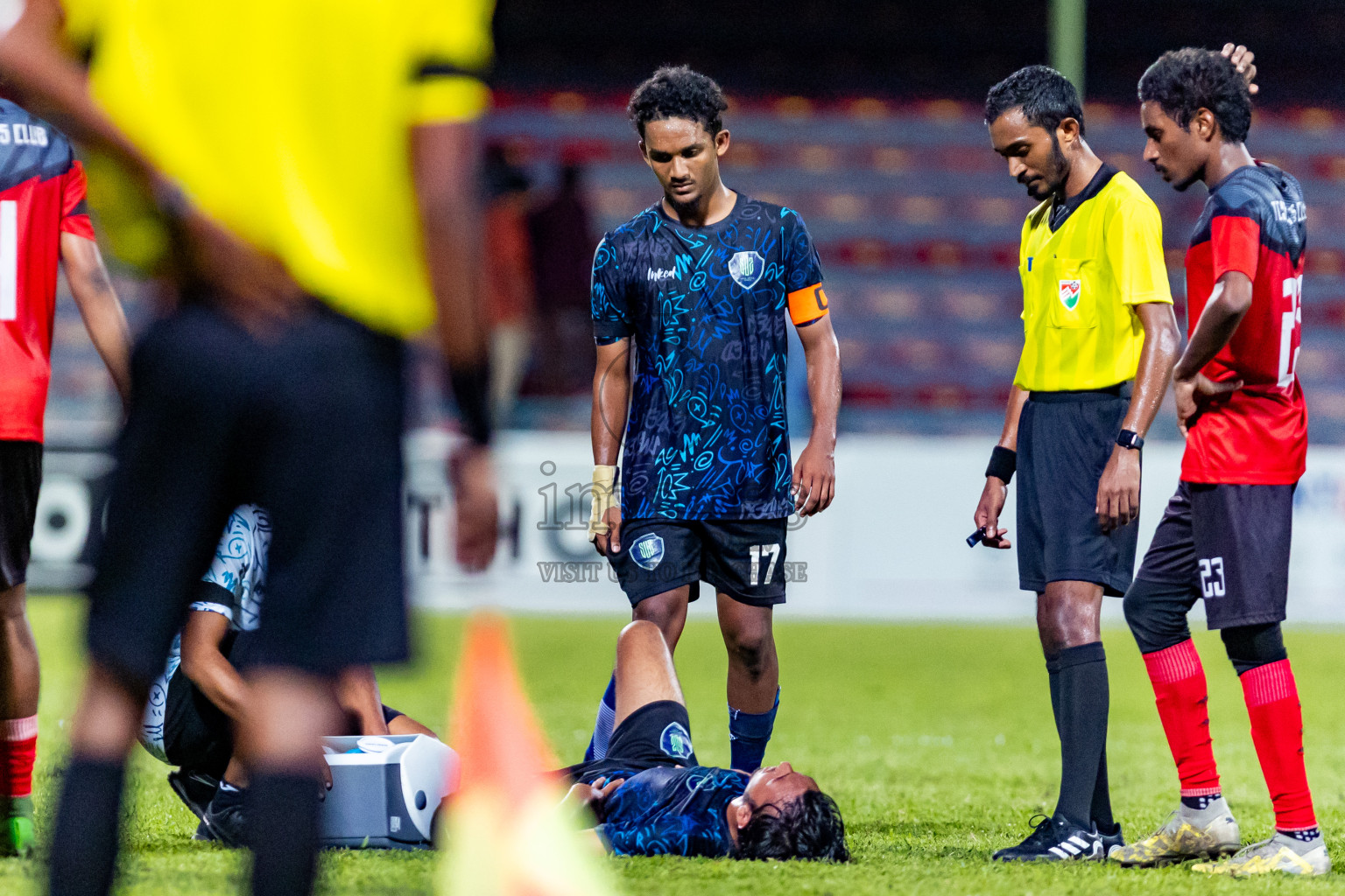 Super United Sports vs TC Sports Club in the Final of Under 19 Youth Championship 2024 was held at National Stadium in Male', Maldives on Monday, 1st July 2024. Photos: Nausham Waheed / images.mv