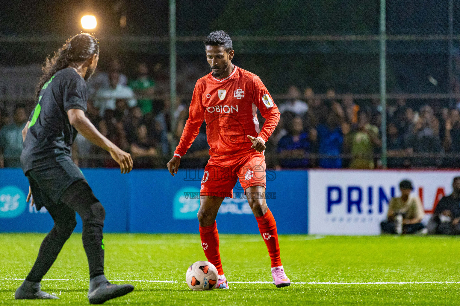 Road Recreation Club vs Club Combination SC Eydhafushi in Kings Cup Final of Club Maldives 2025 was held in Rehendhi Futsal Ground, Hulhumale', Maldives on Tuesday, 9th September 2025. Photos: Areef Adam / images.mv