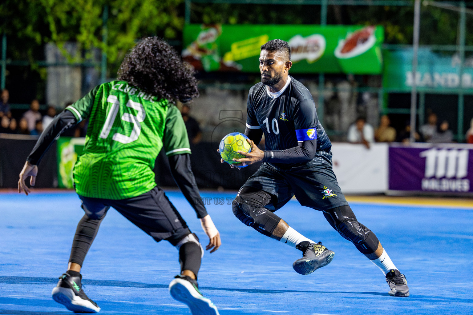 2nd Division Final of 8th Inter-Office/Company Handball Tournament 2024, held in Handball ground, Male', Maldives on Tuesday, 17th September 2024 Photos: Nausham Waheed/ Images.mv