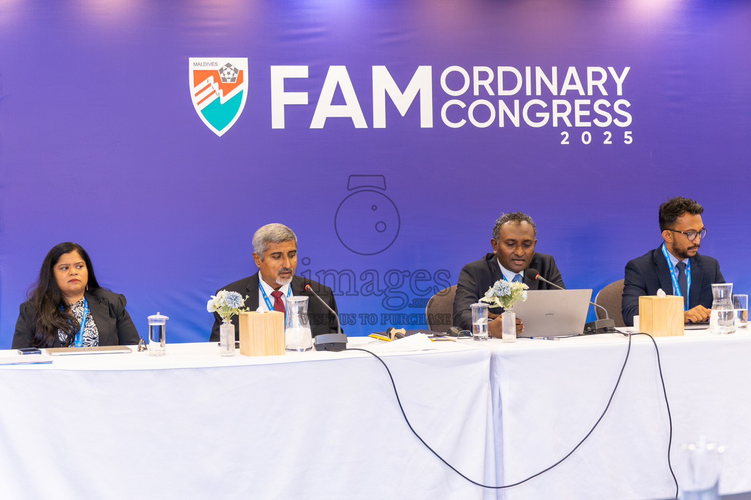FAM Ordinary Congress 2025 was held on Friday, 27th June 2025, at Meerumaa in Male', Maldives
Photos: Ismail Thoriq / images.mv