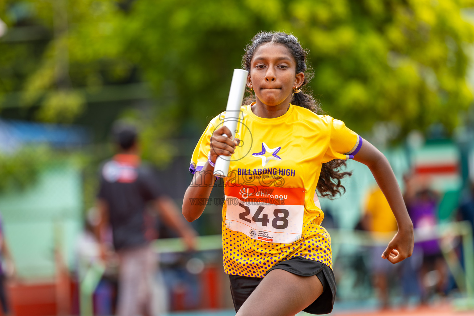 Day 6 of Inter-school Athletics Championship 2025 held in Ekuveni Synthetic Track, Male', Maldives on Sunday, 12th October 2025. Photos by: Ismail Thoriq / Images.mv