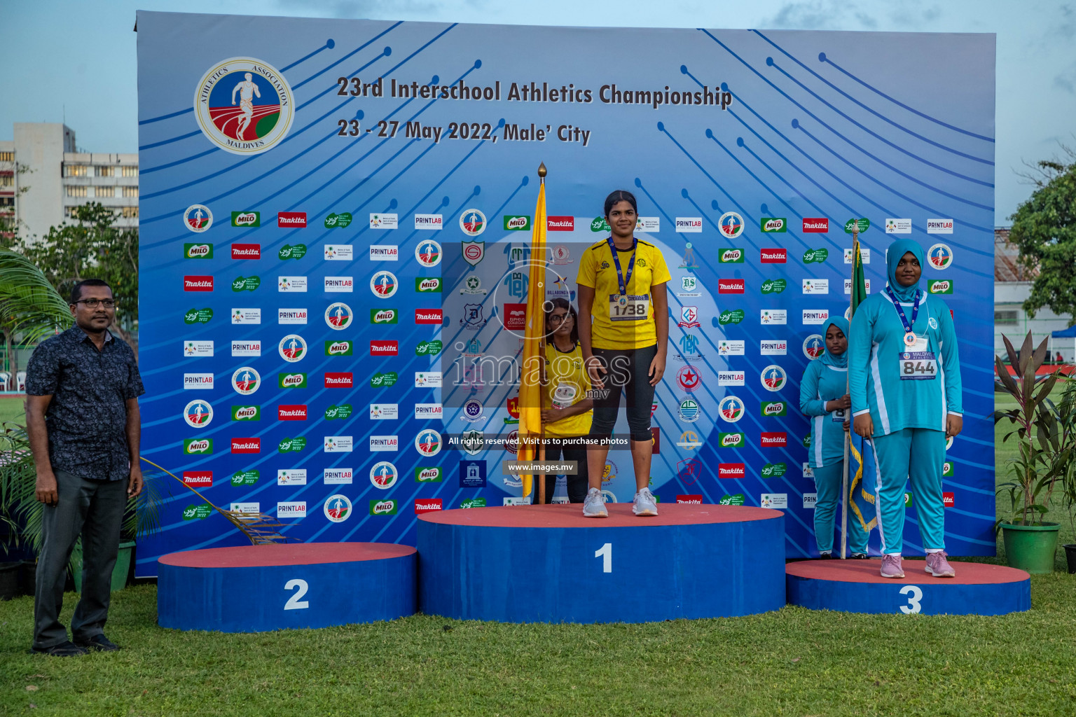 Day 5 of Inter-School Athletics Championship held in Male', Maldives on 27th May 2022. Photos by: Nausham Waheed / images.mv