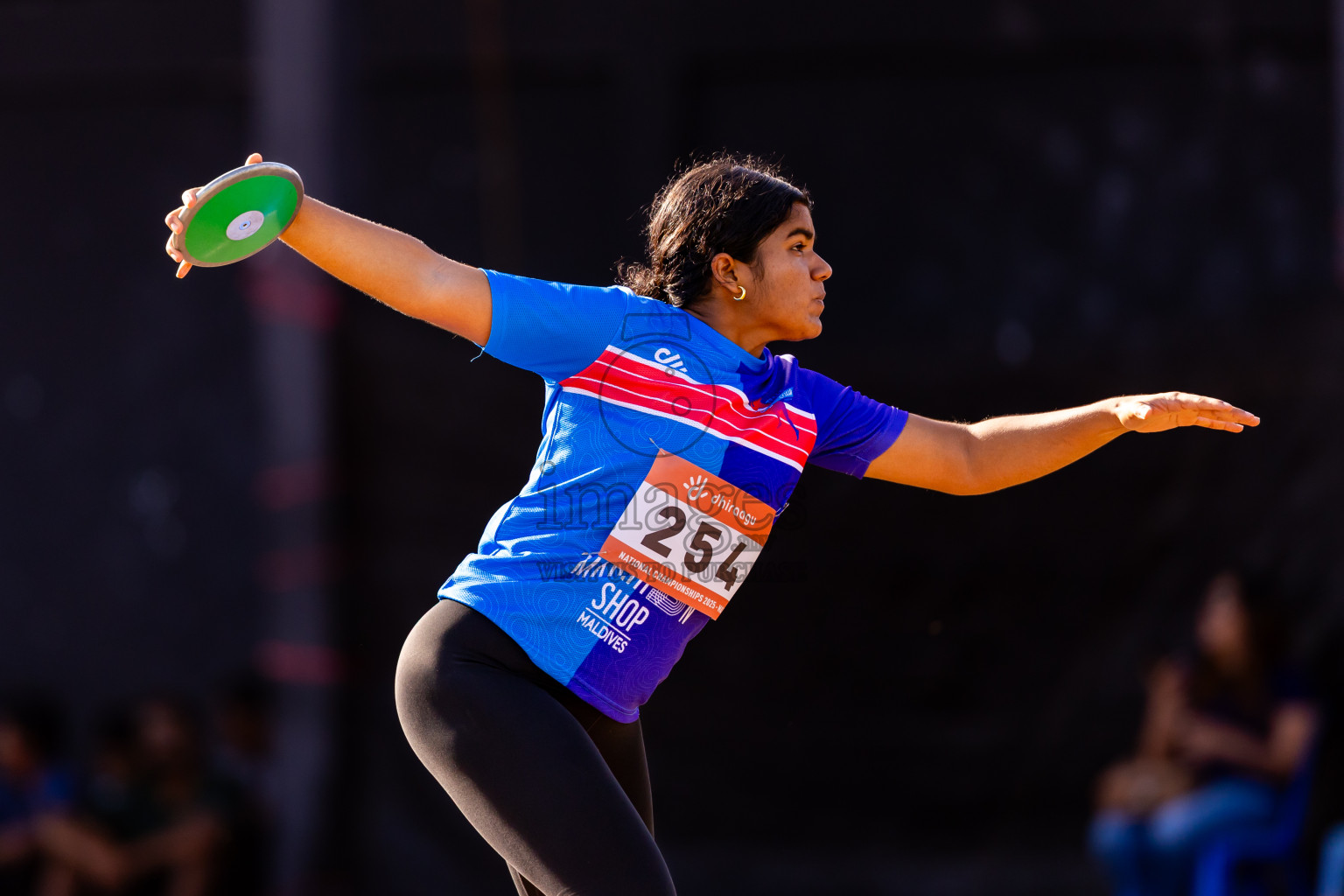 Day 3 of National Athletics Championship 2025 was held at Ekuveni Running Ground in Male', Maldives on Saturday, 16th August 2025. Photos: Nausham Waheed / images.mv