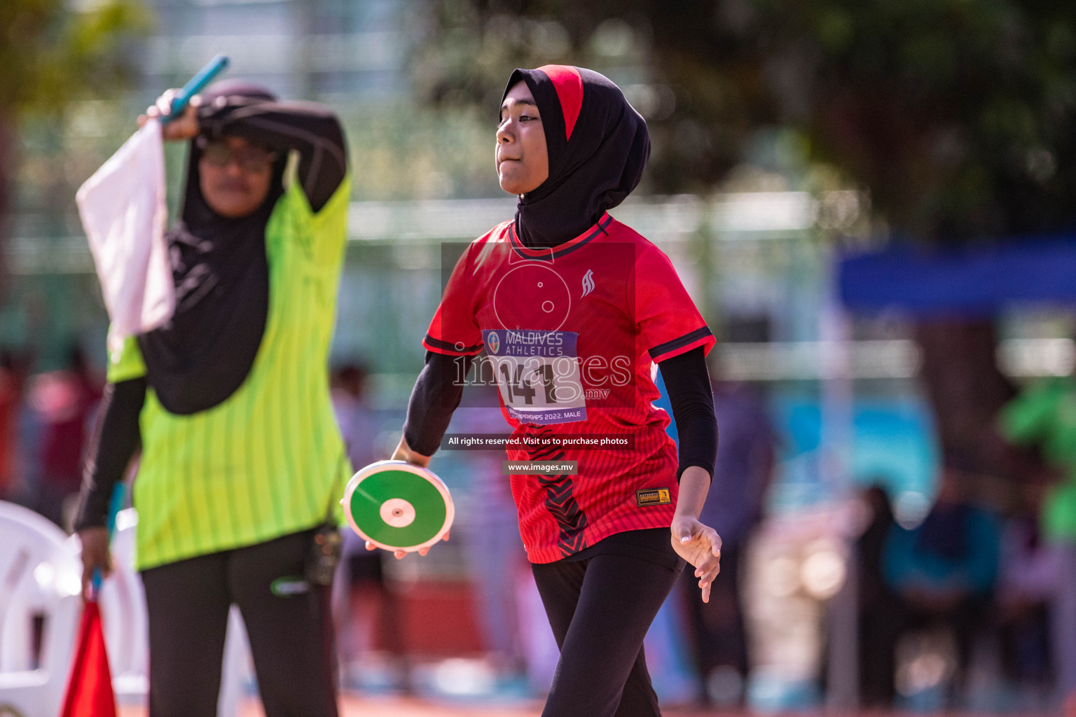 Day 5 of Inter-School Athletics Championship held in Male', Maldives on 27th May 2022. Photos by: Nausham Waheed / images.mv