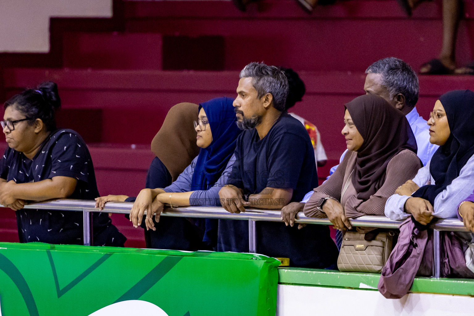 Day 3 of 25th Inter-School Netball Tournament was held in Social Center at Male', Maldives on Sunday, 11th August 2024. Photos: Nausham Waheed / images.mv