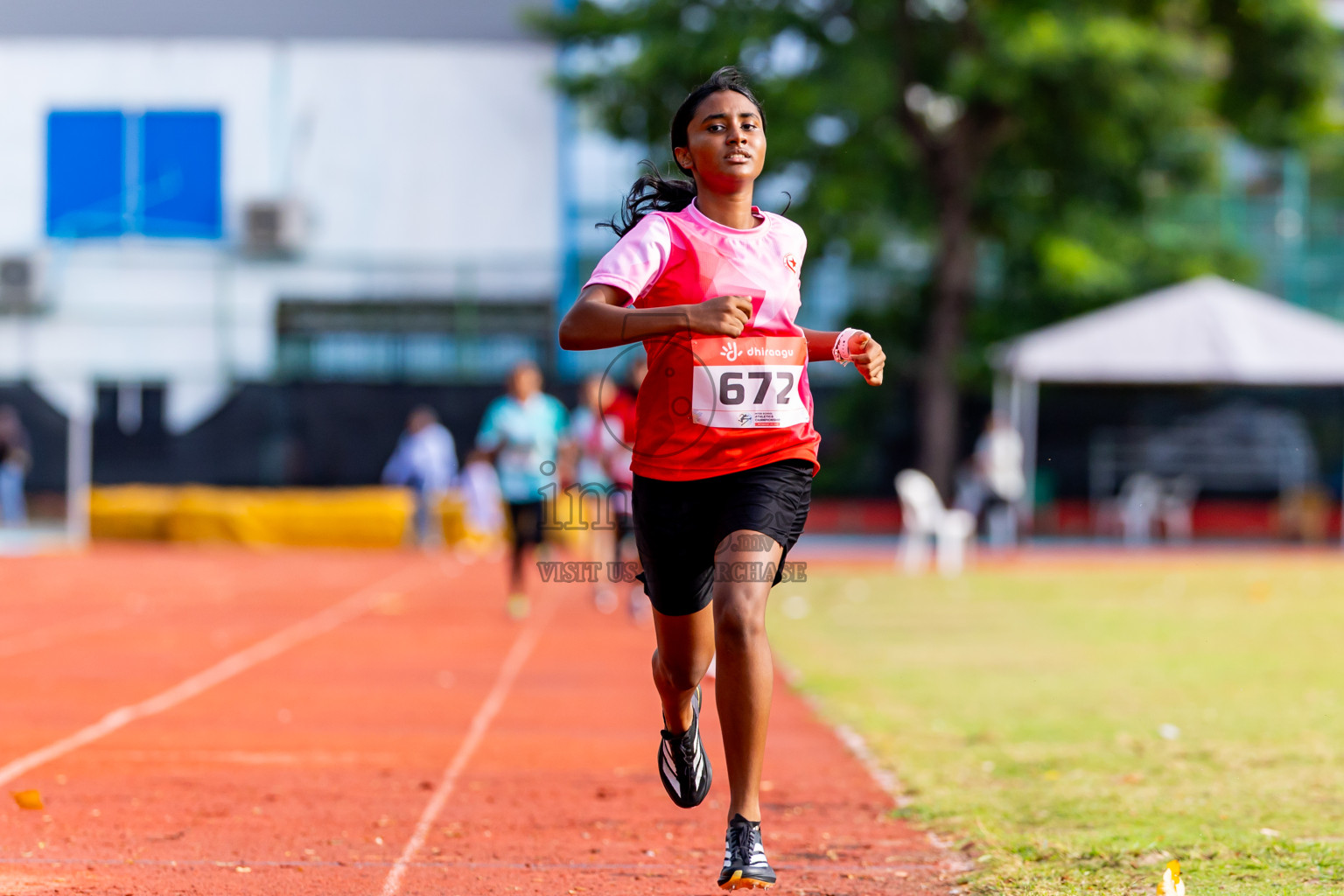 Day 5 of Inter-school Athletics Championship 2025 held in Ekuveni Synthetic Track, Male', Maldives on Saturday, 11th October 2025. Photos by: Nausham Waheed / Images.mv