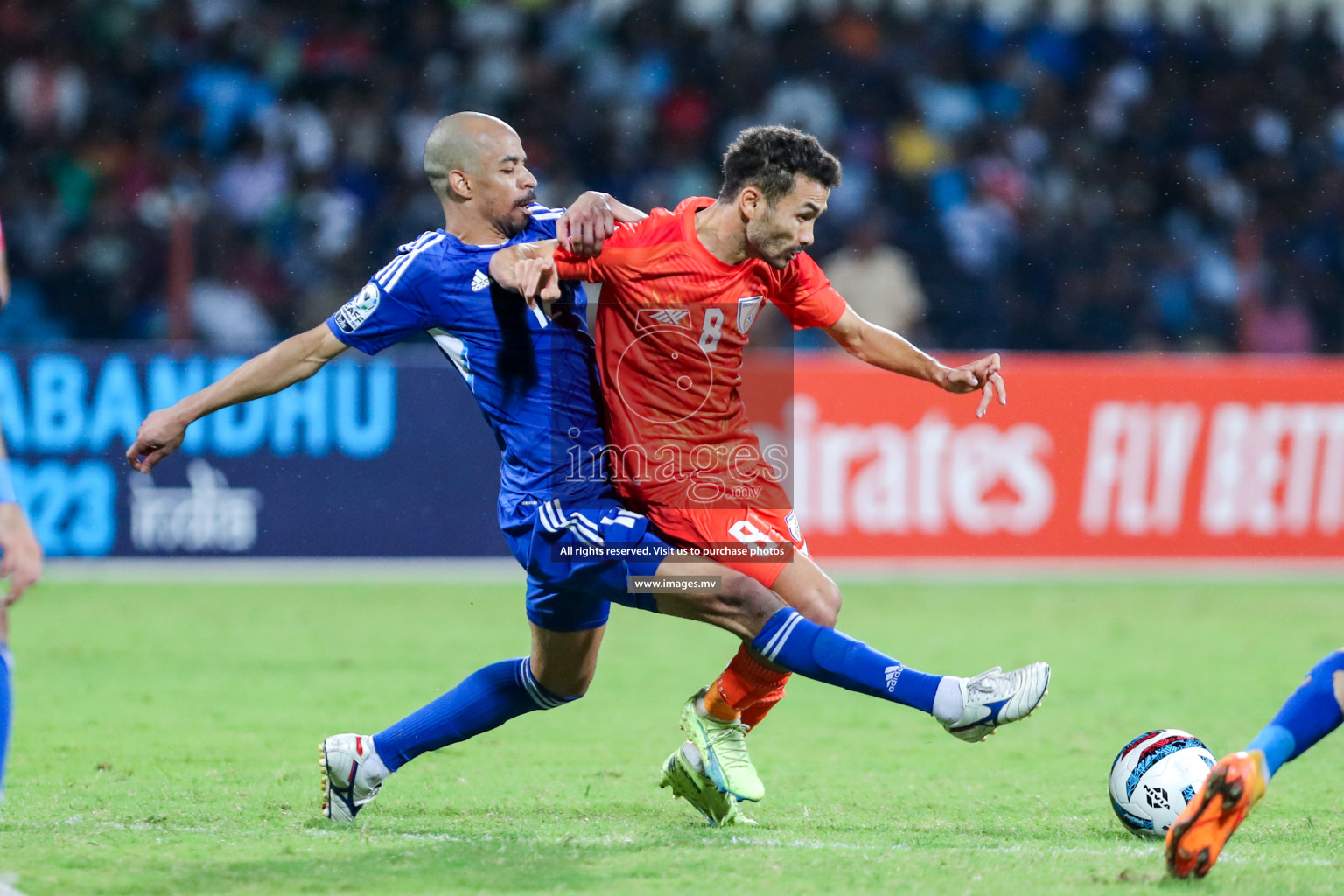 Kuwait vs India in the Final of SAFF Championship 2023 held in Sree Kanteerava Stadium, Bengaluru, India, on Tuesday, 4th July 2023. Photos: Nausham Waheed, Hassan Simah / images.mv