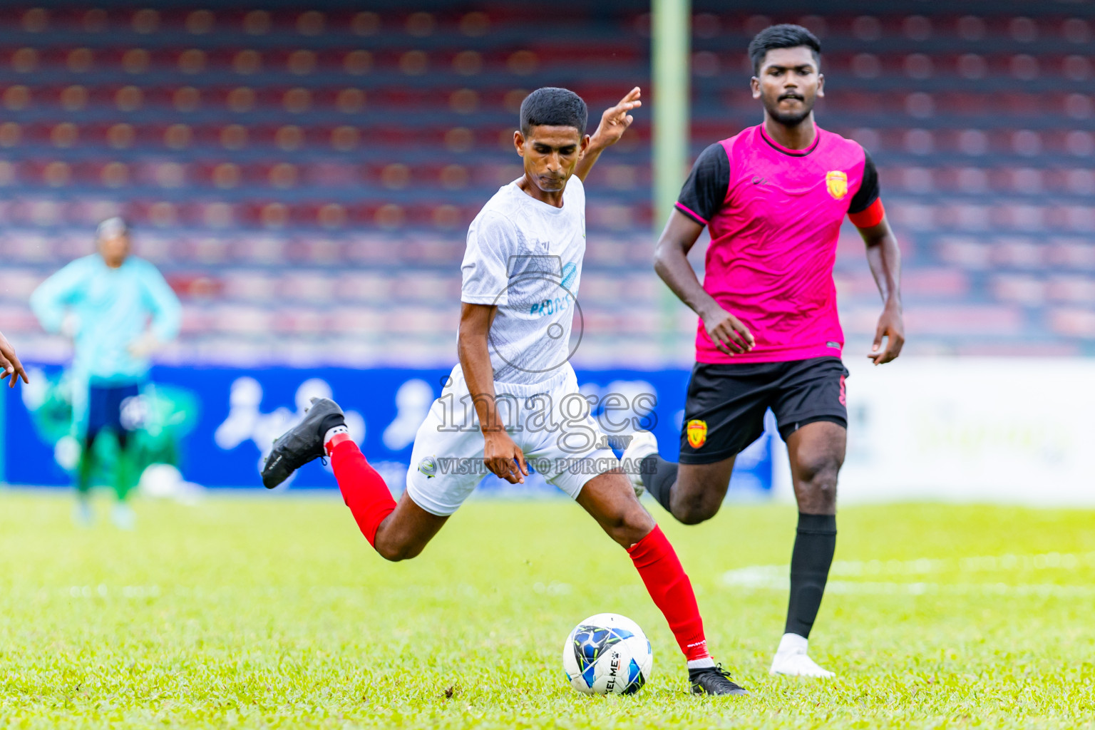 United Victory vs Club Green Street in Day 4 of Under 19 Youth Championship 2024 was held at National Stadium in Male', Maldives on Thursday, 13th June 2024. Photos: Nausham Waheed / images.mv