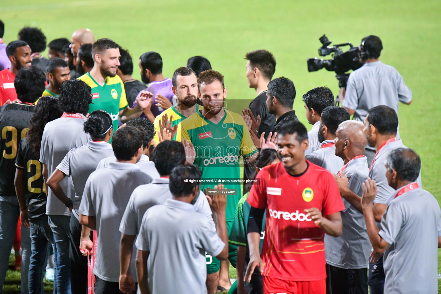 President's Cup 2023 Final - Maziya Sports & Recreation vs Club Eagles, held in National Football Stadium, Male', Maldives  Photos: Nausham Waheed/ Images.mv