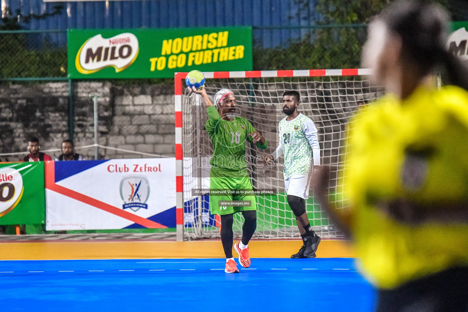 Final of Milo 6th Inter Office Handball Tournament 2022 - Photos by Nausham Waheed