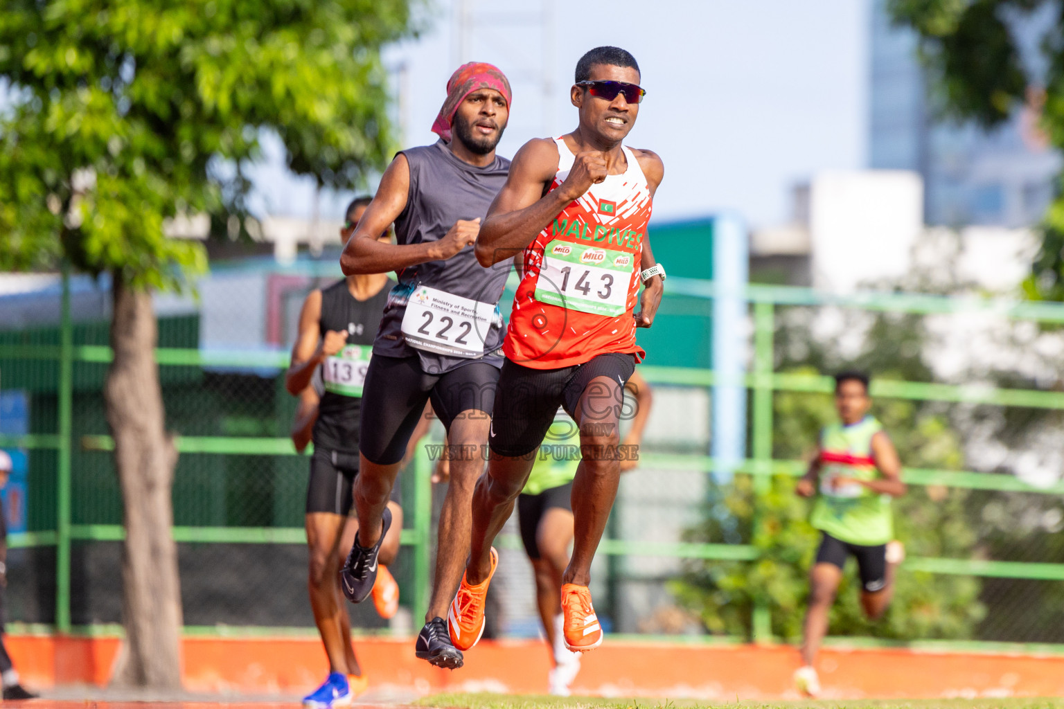 Day 2 of 33rd National Athletics Championship was held in Ekuveni Track at Male', Maldives on Friday, 6th September 2024.
Photos: Ismail Thoriq / images.mv