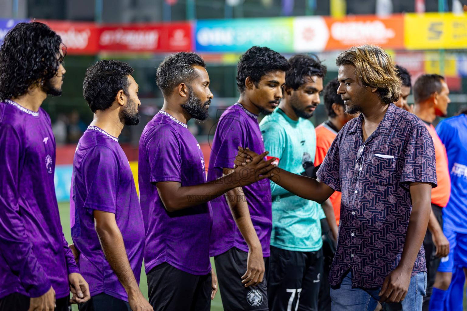 GA. Kanduhulhuhdoo VS S. Hithadhoo on Day 35 of Golden Futsal Challenge 2024 was held on Tuesday, 20th February 2024, in Hulhumale', Maldives Photos: Hassan Simah, / images.mv