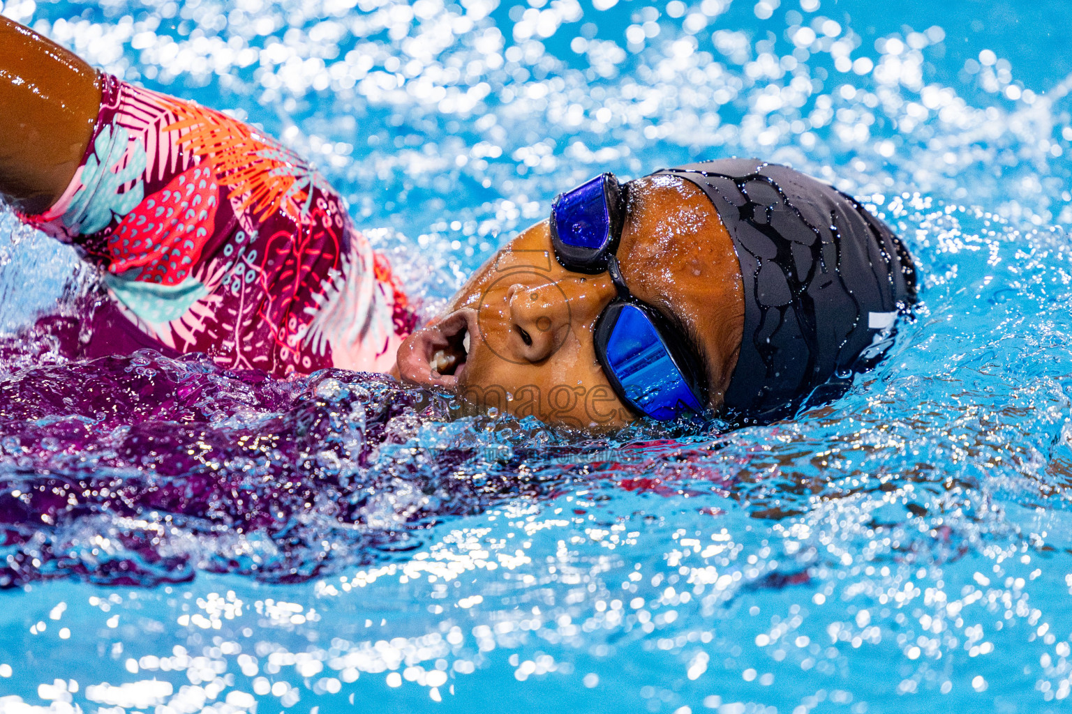 Day 3 of National Swimming Competition 2024 held in Hulhumale', Maldives on Sunday, 15th December 2024. Photos: Nausham Waheed/ images.mv