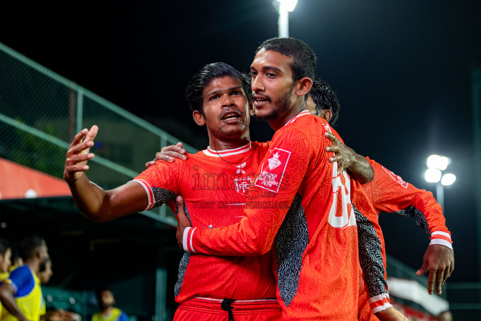 HA Filladhoo vs HA Baarah in Day 13 of Golden Futsal Challenge 2025 was held on Friday, 17th January 2025, in Hulhumale', Maldives 
Photos: Hassan Simah / images.mv