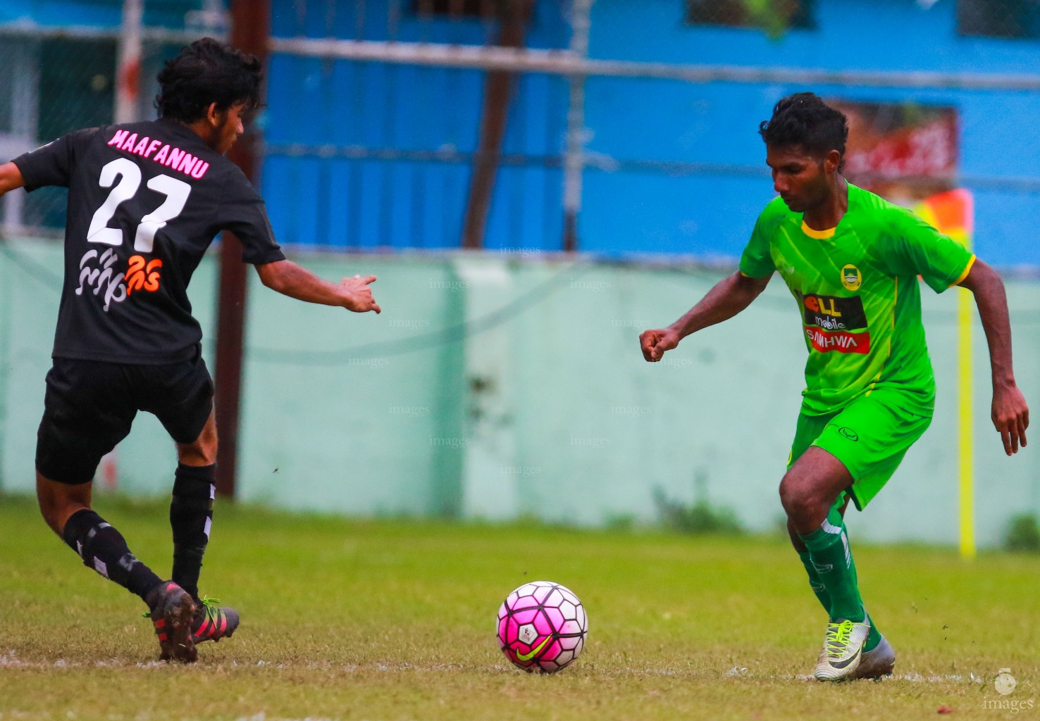 Maziya Sports & Recreation vs Club Eagles in Youth Championship 2016 in Male', Maldives, Saturday , August . 27, 2016.(Images.mv Photo/ Abdulla Abeedh).